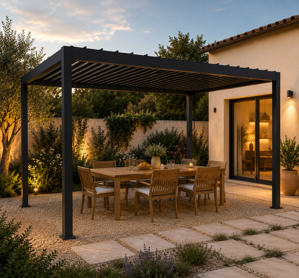 Pergola bioclimatique ou véranda : laquelle pour mon jardin ?