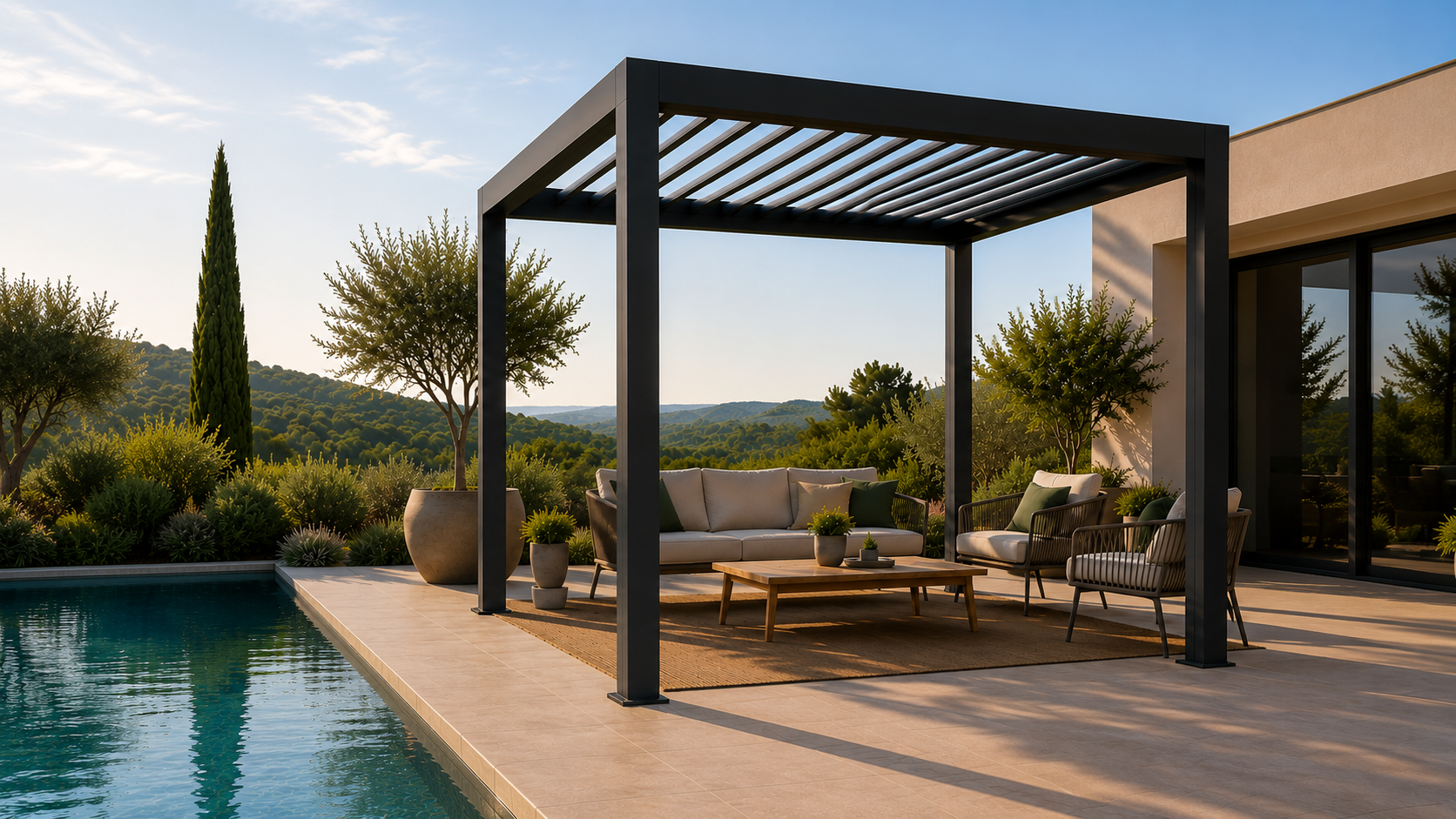 Pergola bioclimatique Isoore